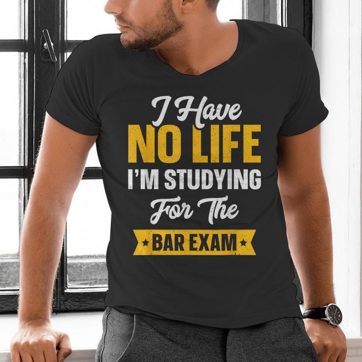 Bar Exam Shirt Law School Graduation 2025 Senior Men's V-Neck T-Shirt
