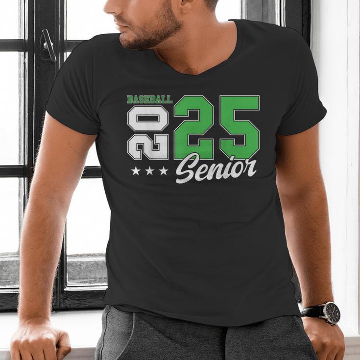 Baseball Senior Night Baseball Senior 2025 Graduation 61 Men's V-Neck T-Shirt