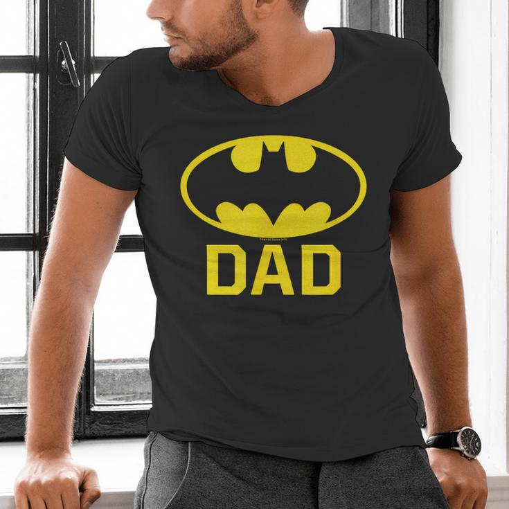 Batman Bat Dad Men's V-Neck T-Shirt