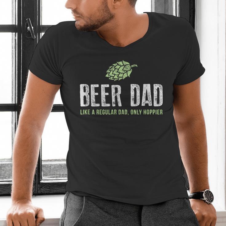 Beer Dad Shirt Cute Hops Drinking Men's V-Neck T-Shirt Beer Dad Shirt Cute Hops Drinking Men's V-Neck T-Shirt