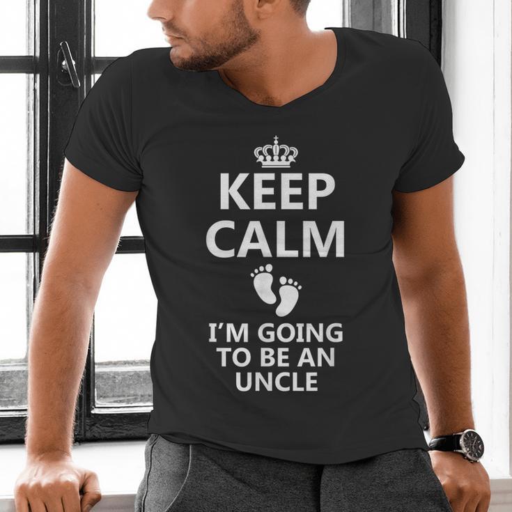 Best Uncle Art For Men Dad Pregnancy Reveal New Uncle To Be Men's V-Neck T-Shirt