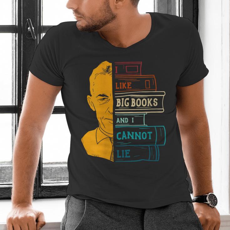 I Like Big Books And I Cannot Lie Apparel Men's V-Neck T-Shirt I Like Big Books And I Cannot Lie Apparel Men's V-Neck T-Shirt
