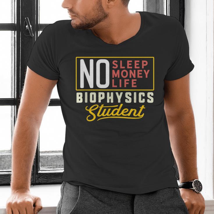 Biophysics Major Student Shirt Graduation College Men's V-Neck T-Shirt