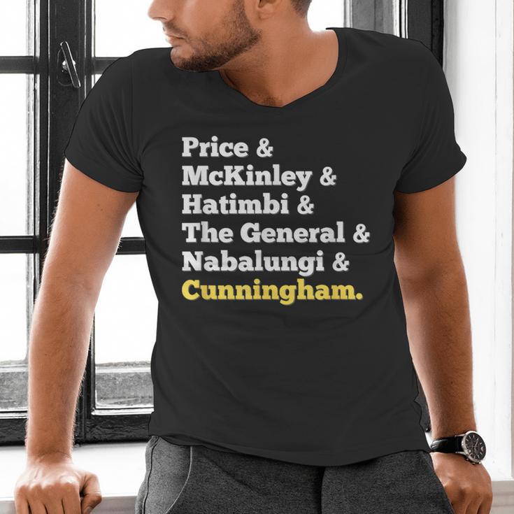 The Book Of Mormon Musical Characters Men's V-Neck T-Shirt The Book Of Mormon Musical Characters Men's V-Neck T-Shirt