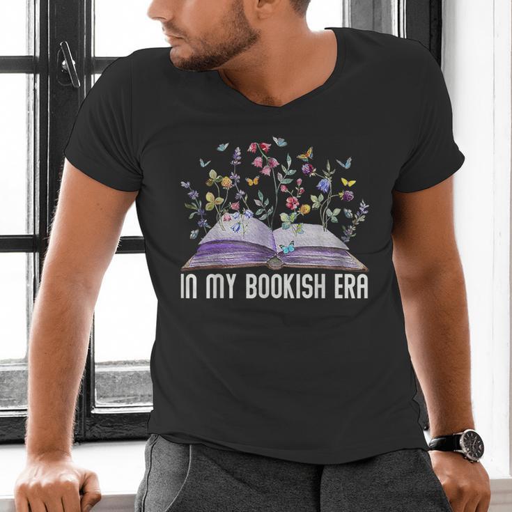 In My Bookish Era World Book Day Girls Men's V-Neck T-Shirt In My Bookish Era World Book Day Girls Men's V-Neck T-Shirt