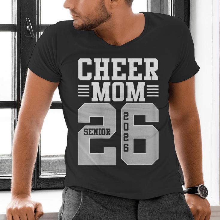 Cheer Mom Senior 2026 Cheerleaders Graduation Mother Men's V-Neck T-Shirt