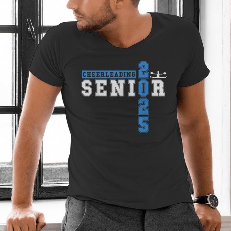 Cheerleading Senior Night Cheer Senior 2025 Graduation 23 Men's V-Neck T-Shirt