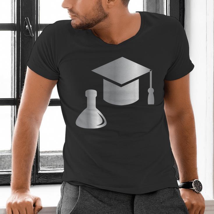 Chemistry Science Degree Graduation Men's V-Neck T-Shirt