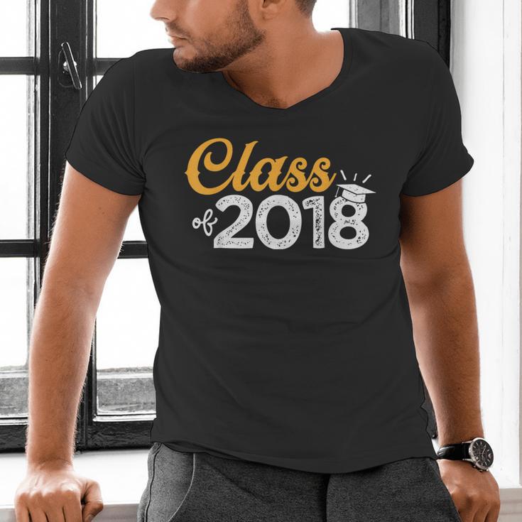Class Of 2018 GraduationShirt Senior Boys Girls Men Women Men's V-Neck T-Shirt
