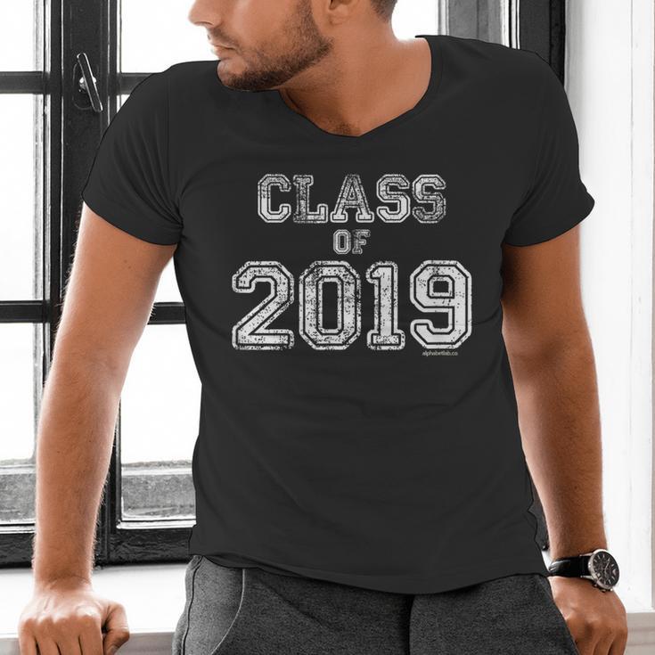Class Of 2019 Graduation For Him Her Senior Class Men's V-Neck T-Shirt