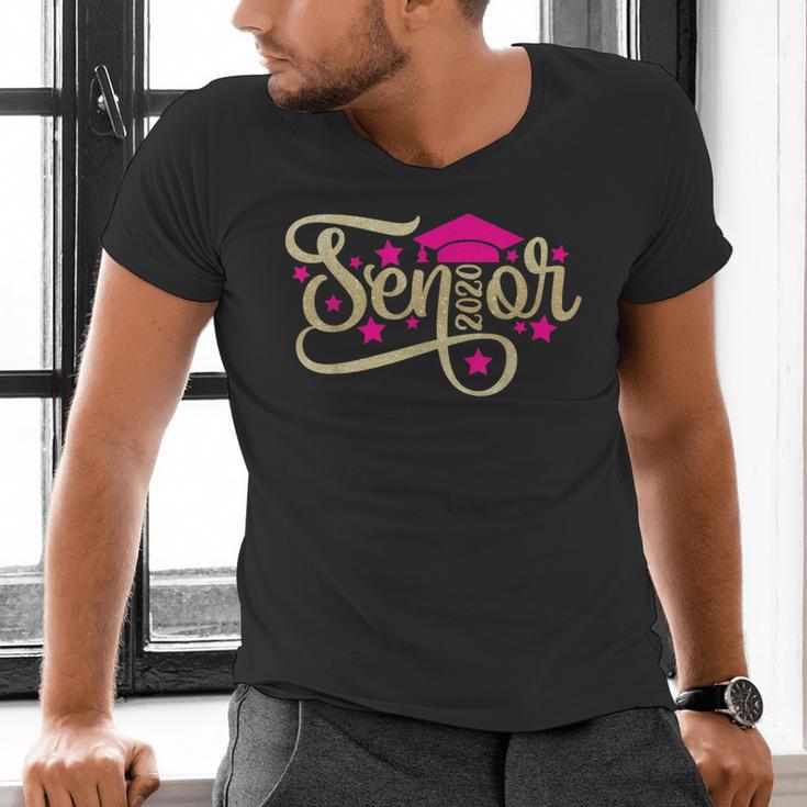 Class Of 2020 Girl Graduation SENIOR Class Of 2020 Men's V-Neck T-Shirt