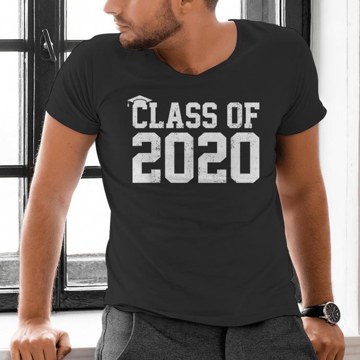 Class Of 2020 Graduation Senior High School College Men's V-Neck T-Shirt