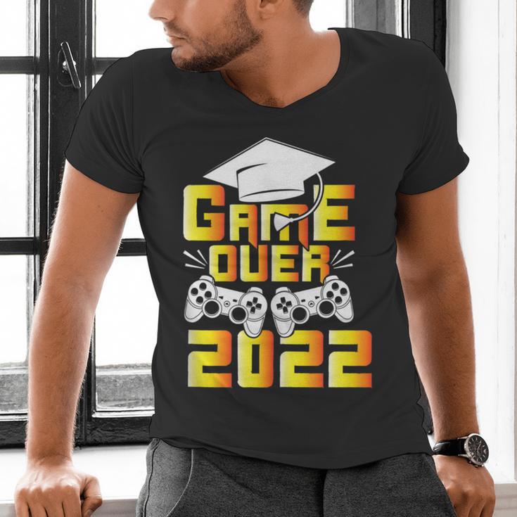 Class Of 2022 Graduation Gamer Video Console Graduate Class Men's V-Neck T-Shirt
