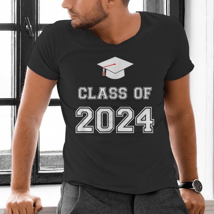 Class Of 2024 Graduation Men's V-Neck T-Shirt