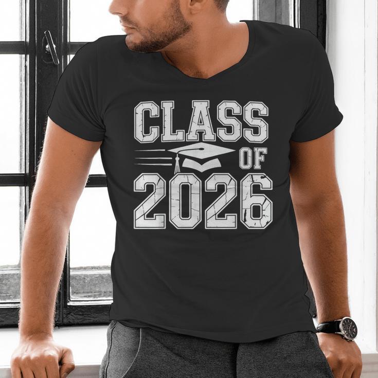 Class Of 2026 Graduation Senior School Pride Men's V-Neck T-Shirt