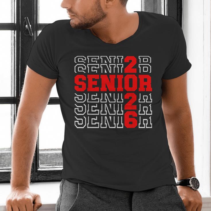 Class Of 2026 Senior Back To School 2026 Graduation 2026 Men's V-Neck T-Shirt