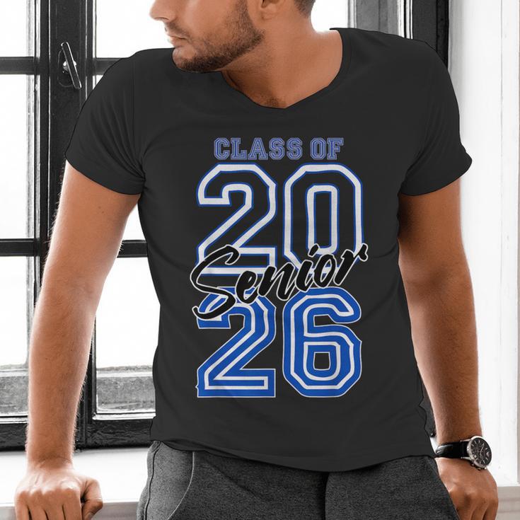 Class Of 2026 Senior Graduation High School And College Grad Men's V-Neck T-Shirt