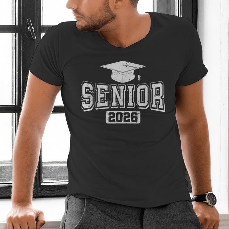 Class Of 2026 Senior 2026 Vintage Seniors Graduation 2026 Men's V-Neck T-Shirt