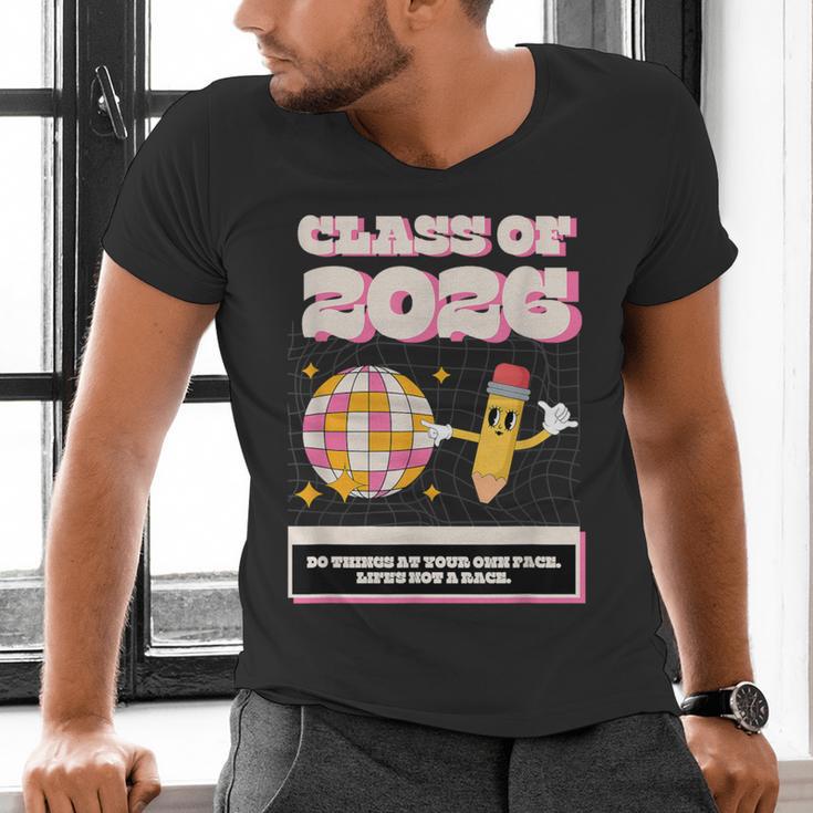 Class Of 2026 Students Graduate 2026 Graduation Men's V-Neck T-Shirt