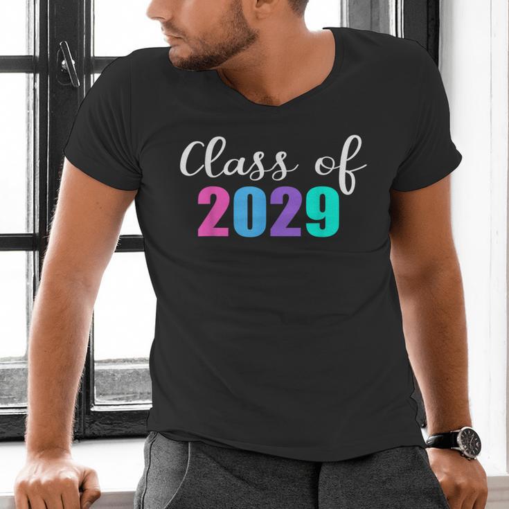 Class Of 2029 Shirt 2nd Grade Onto 3rd Grade Graduation Tee Men's V-Neck T-Shirt
