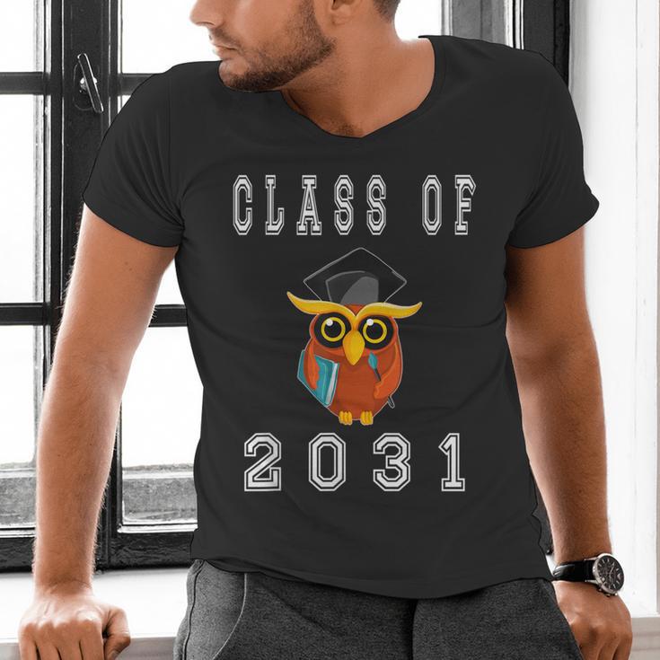 Class Of 2031 Graduation First Day Of SchoolShirt Men's V-Neck T-Shirt