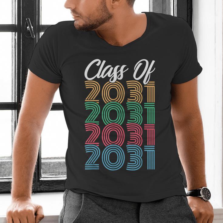Class Of 2031 Kindergarten GraduationShirt Men's V-Neck T-Shirt