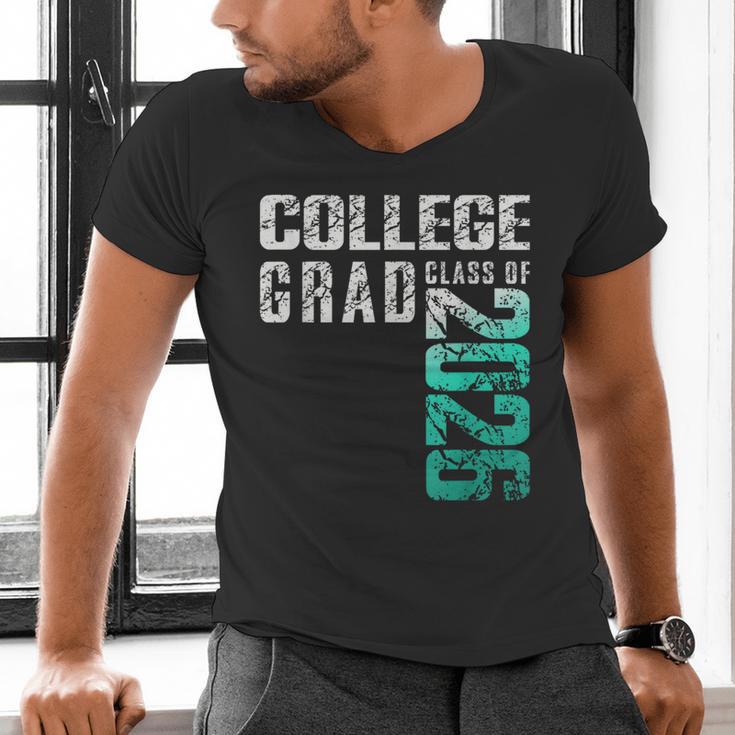 College Grad Class Of 2026 Graduation Men's V-Neck T-Shirt