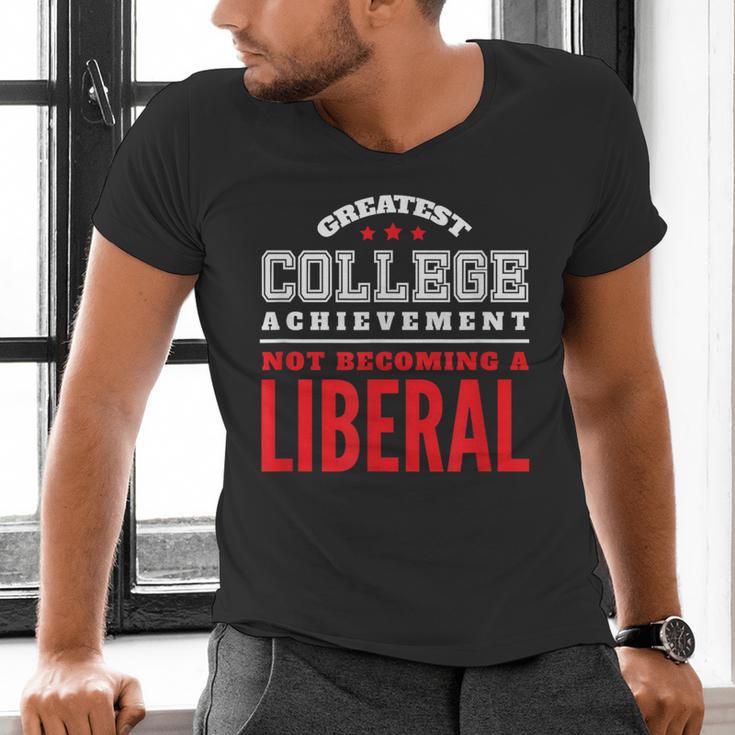 College Graduation For Conservatives Men's V-Neck T-Shirt