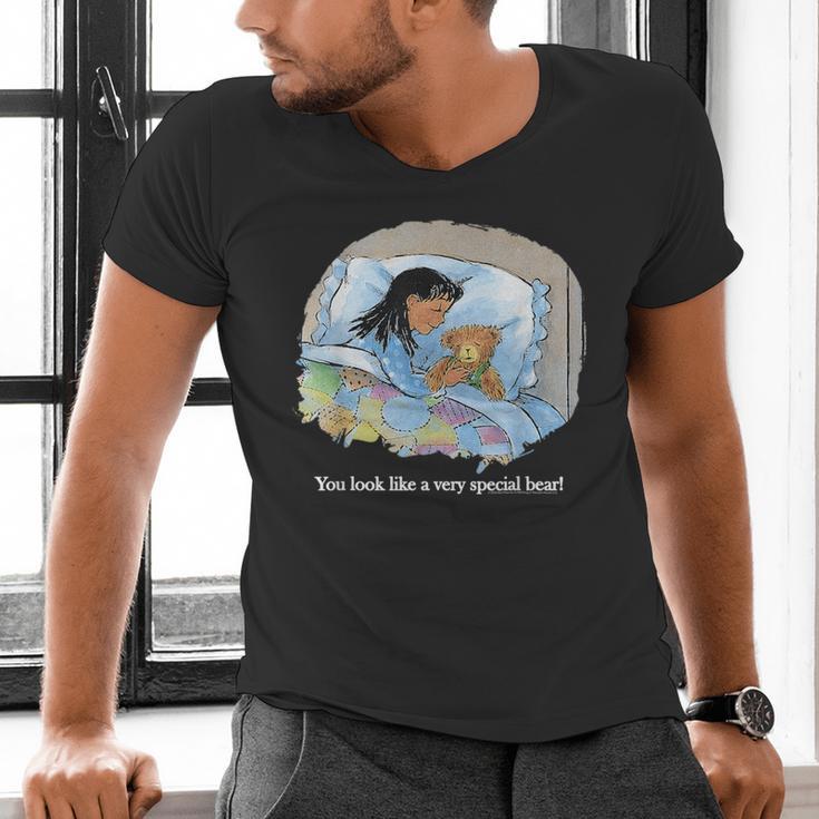 Corduroy A Very Special Bear Illustrated Children's Book Men's V-Neck T-Shirt