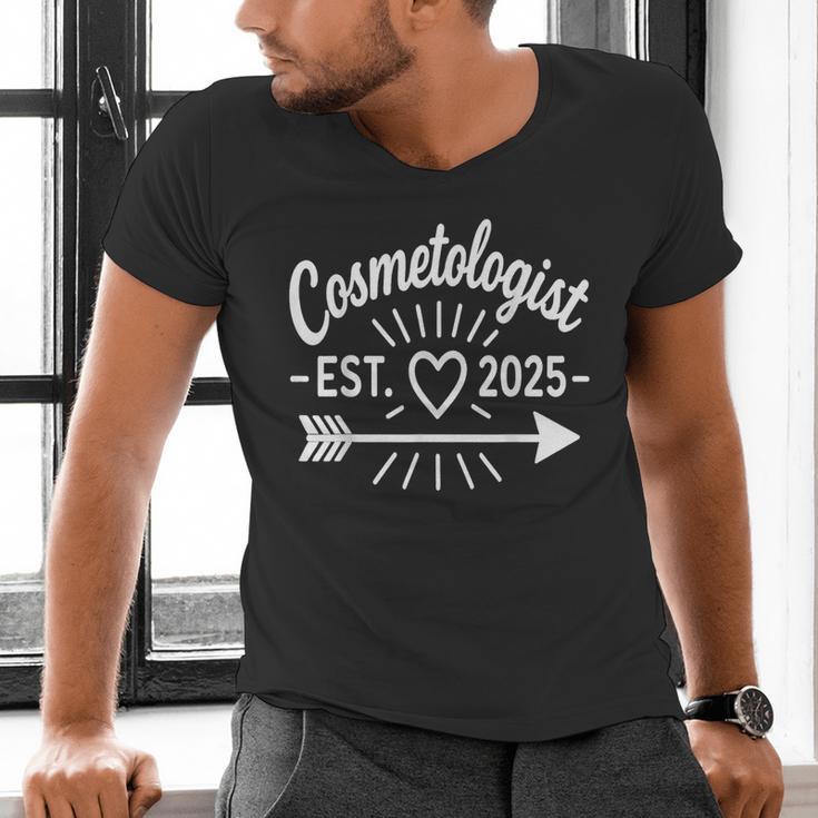 Cosmetology School Graduation 2025 New Cosmetologist Men's V-Neck T-Shirt
