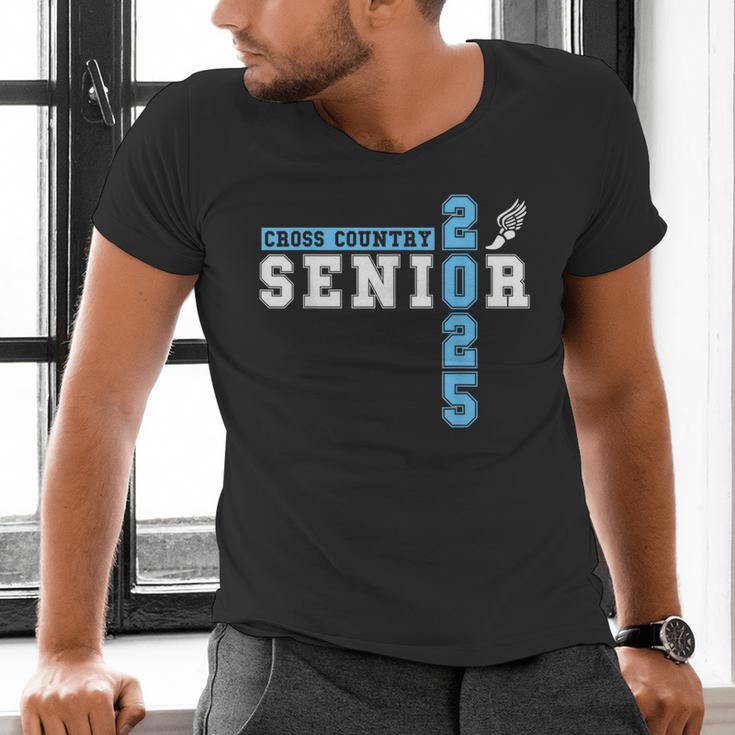 Cross Country Senior Night Senior 2025 Graduation Party 26 Men's V-Neck T-Shirt