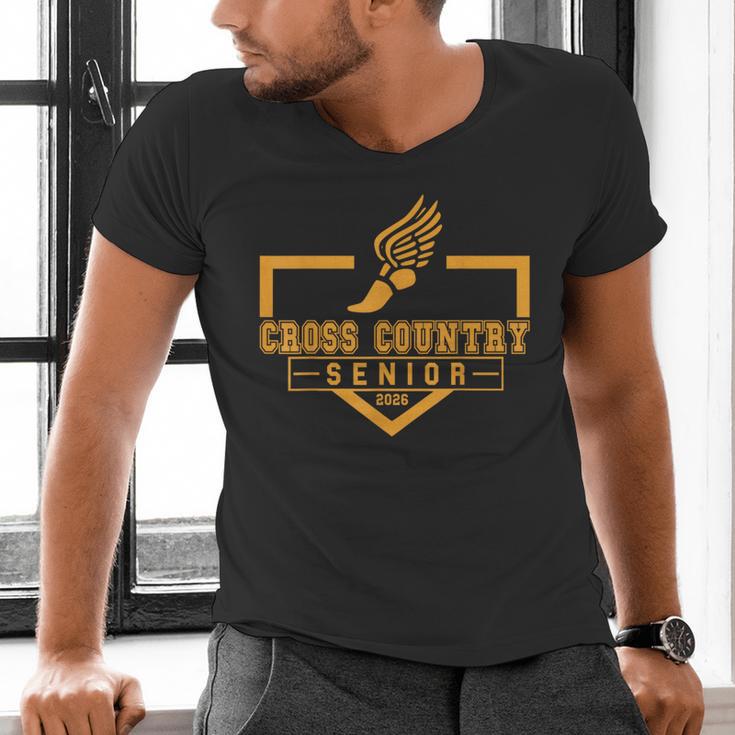 Cross Country Senior Night XC Senior 2026 Graduation 19 Men's V-Neck T-Shirt