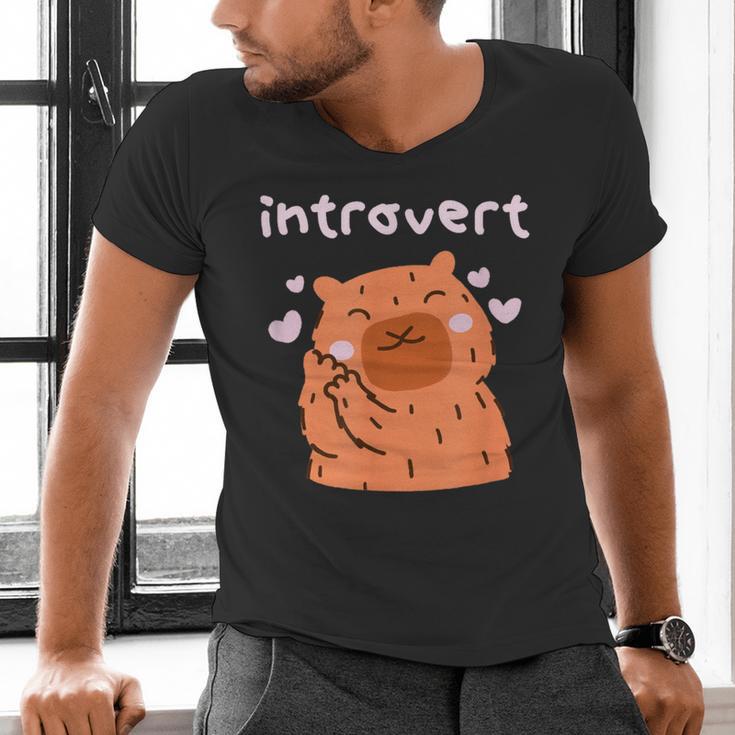 Cute Introvert Graphic Tee Men's V-Neck T-Shirt Cute Introvert Graphic Tee Men's V-Neck T-Shirt