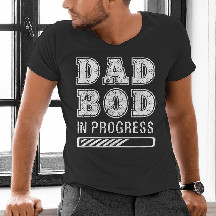 Dad Bod In Progress Men's V-Neck T-Shirt