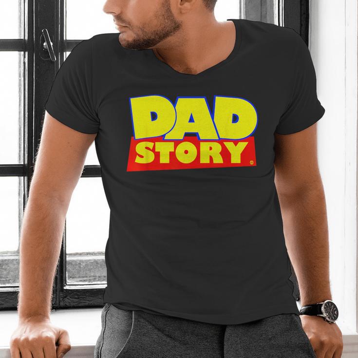 Dad Story Men's V-Neck T-Shirt