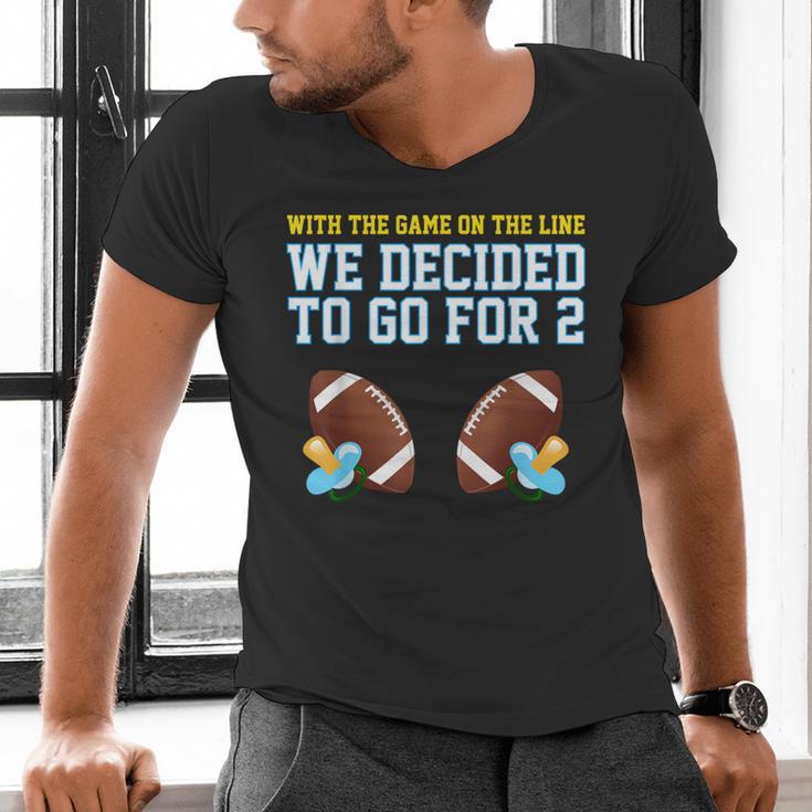 Dad Of Twins TShirt Men's V-Neck T-Shirt