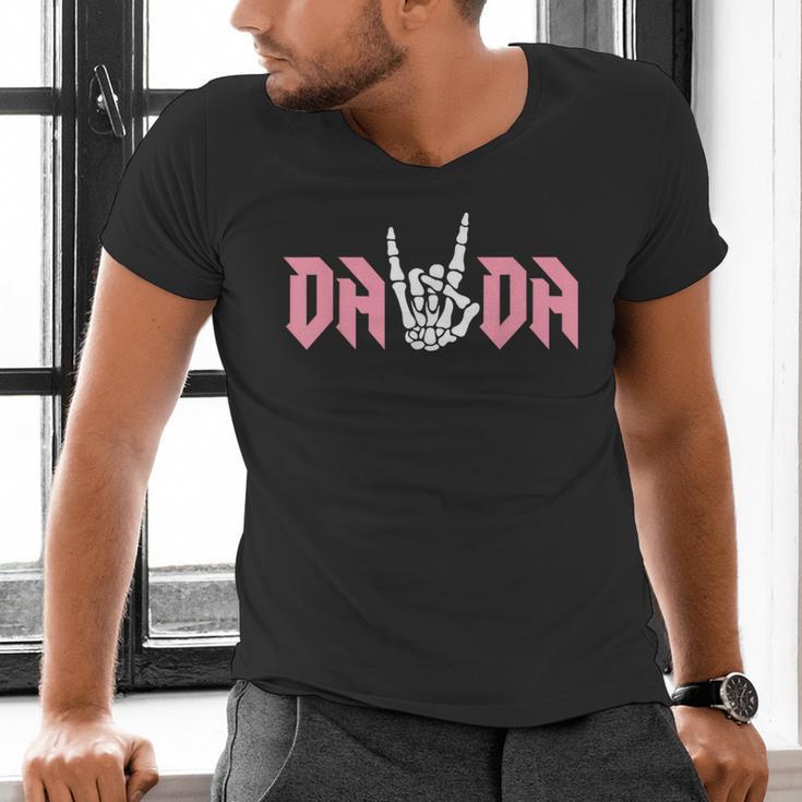 Dada Of The Bad Two The Bone Birthday 2 Years Old Birthday Men's V-Neck T-Shirt