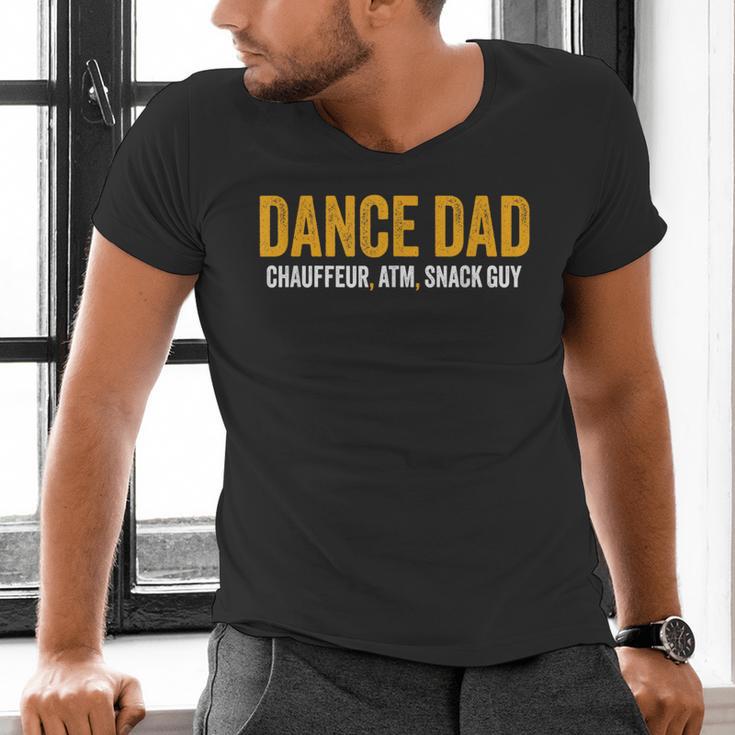 Dance Dad Shirt Men For Fathers Day From Daughter Dance Dad Men's V-Neck T-Shirt