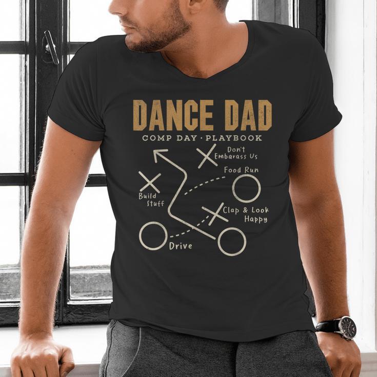 Dance Dad Shirt Proud Dancer Dancing Father Men Tee Men's V-Neck T-Shirt