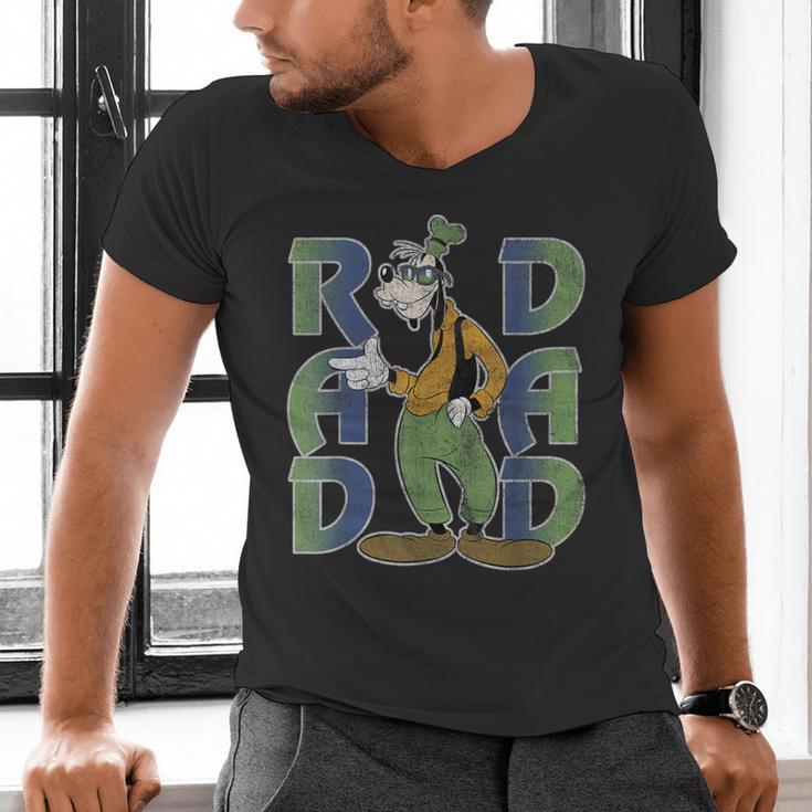 Disney Goofy Rad Dad Men's V-Neck T-Shirt
