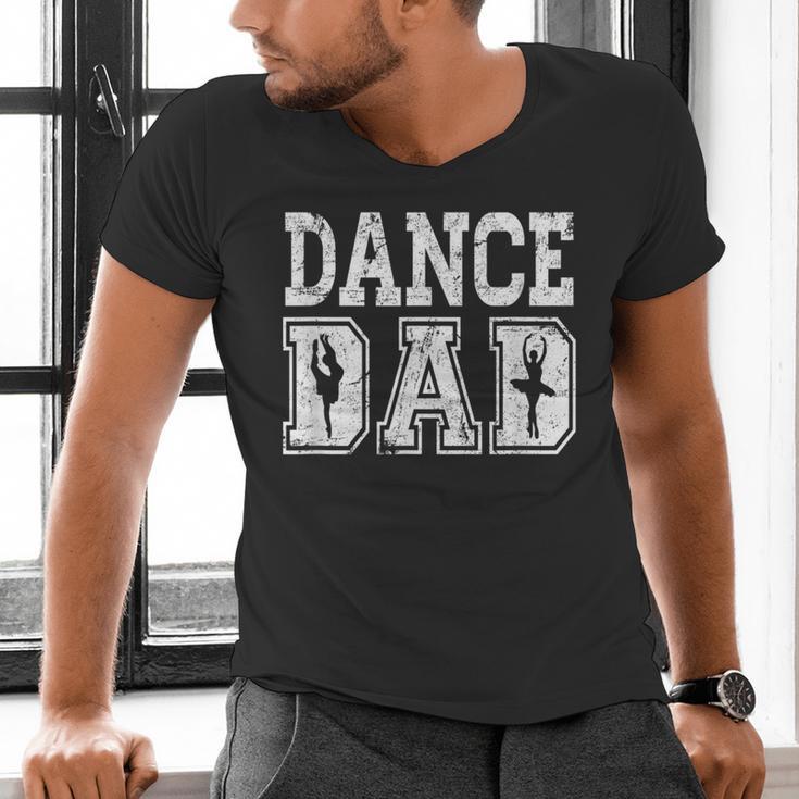 Distressed Dance Dad Ballet Great For Men T-Shirt Men's V-Neck T-Shirt