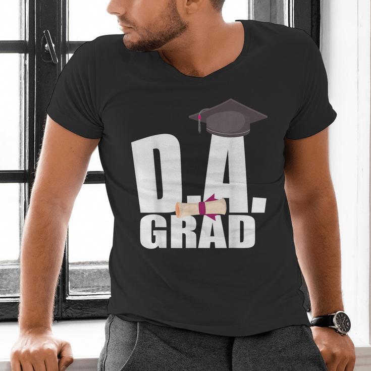 Doctor Of Arts Doctorate Graduation Son Daughter Shirt Men's V-Neck T-Shirt