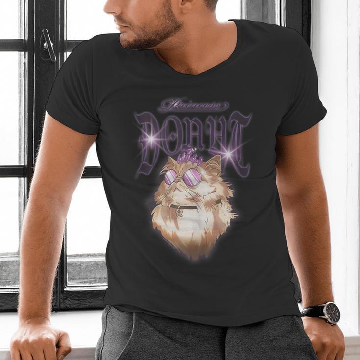 Dungeon Crawler Carl Airbrushed Princess Donut Series Book Men's V-Neck T-Shirt