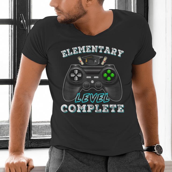 Elementary School Level Complete Gamer Graduation Men's V-Neck T-Shirt