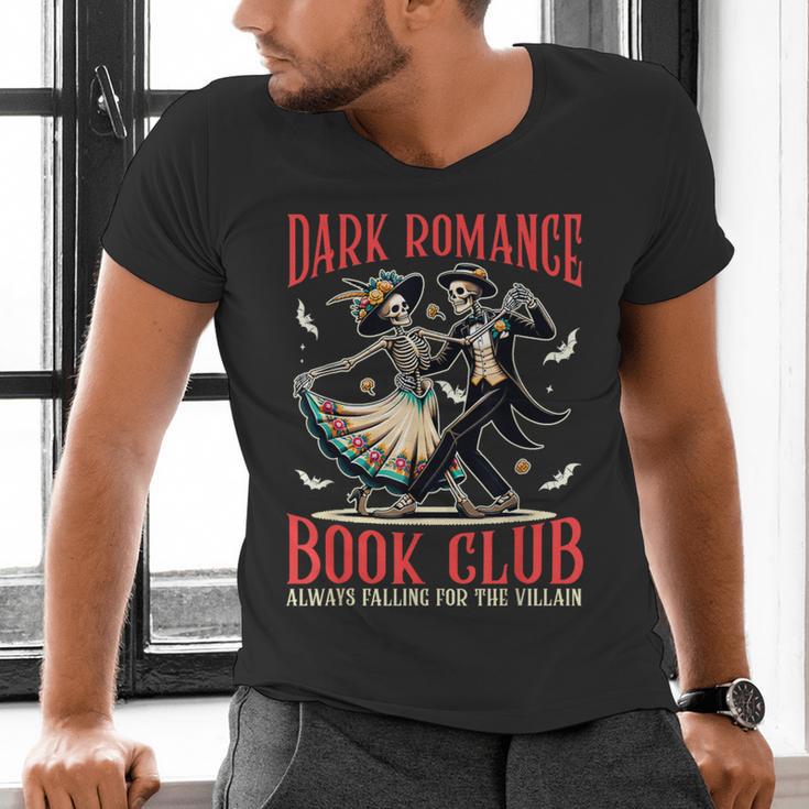 Enemies To Lovers Villain Reading Dark Romance Book Club Men's V-Neck T-Shirt