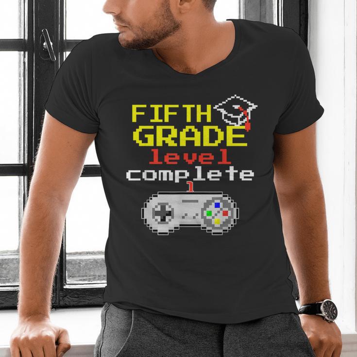 Fifth Grade Graduation Video Game Shirt Men's V-Neck T-Shirt