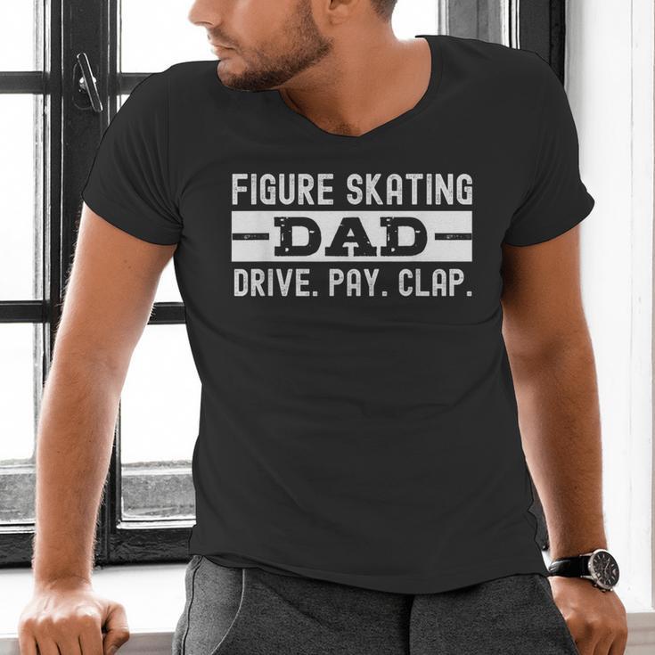 Figure Skating Dad Men's V-Neck T-Shirt