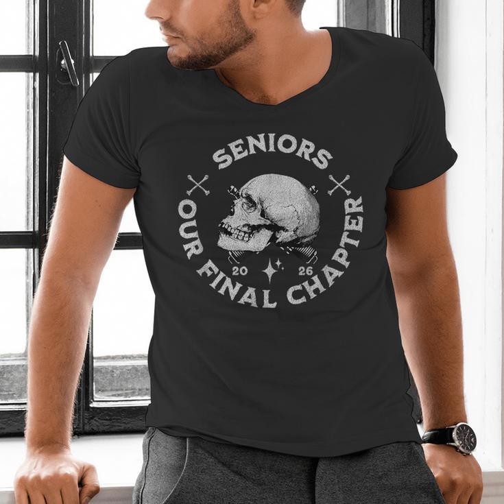 Our Final Chapter Seniors 2026 Graduation Men's V-Neck T-Shirt