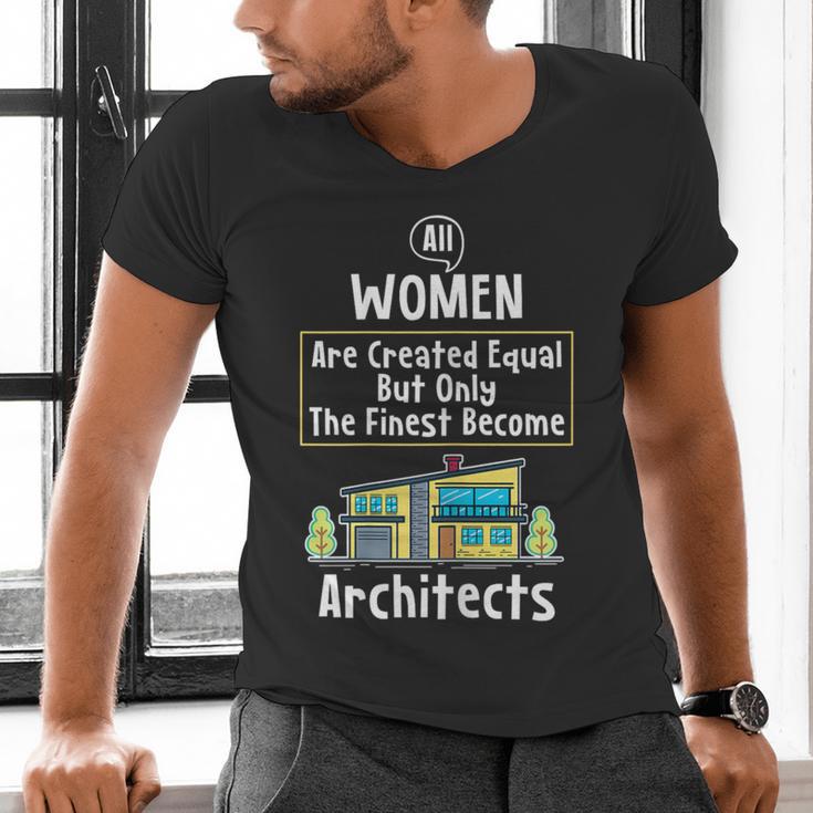 The Finest Architect For Graduation Women Men's V-Neck T-Shirt