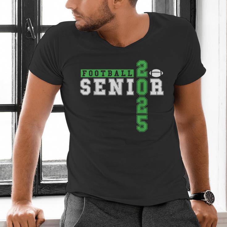 Football Senior Night Football Senior 2025 Graduation 23 Men's V-Neck T-Shirt